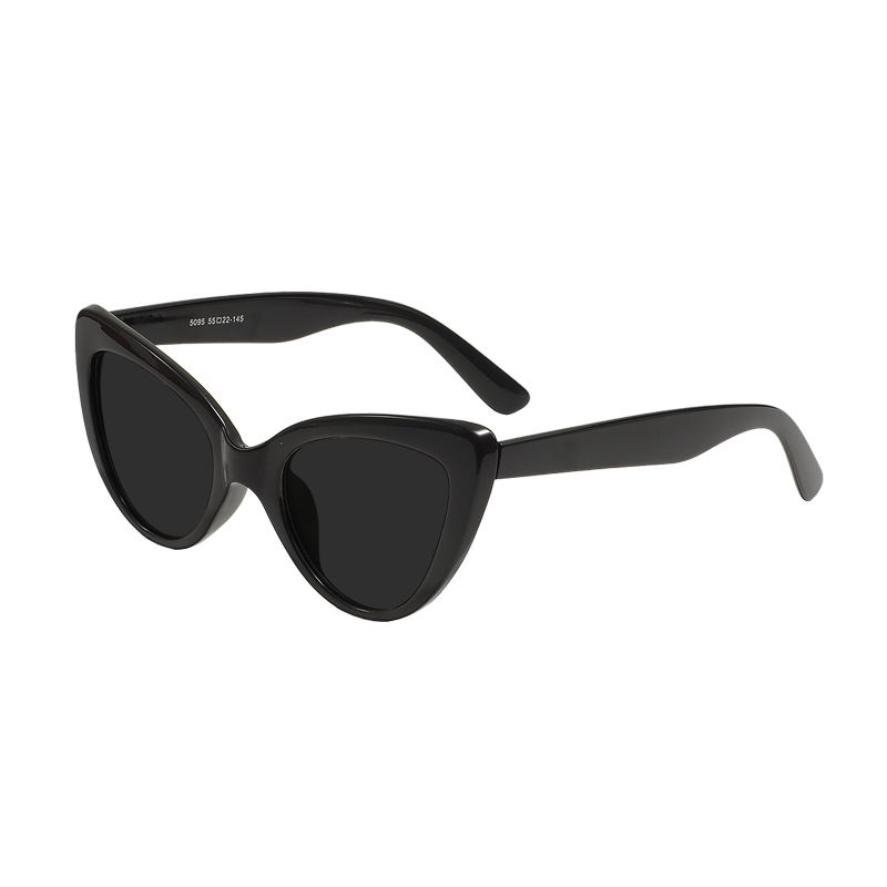 Modische, leichte Vollrand-Sonnenbrille mit polarisierten Gläsern für Damen aus TR90-Katzenauge für Korrekturgläser mit Myopie_voghion.com