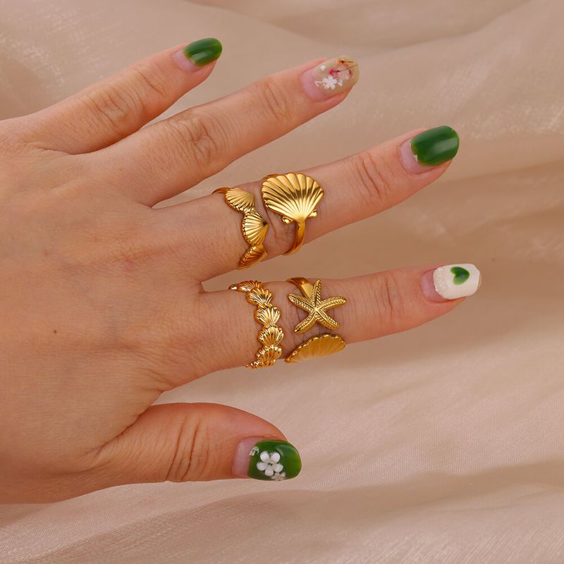 Hot salg Anti Stress Angst Ring Til Kvinder Rustfrit Stål Sol Vedhæng Spinner Fidget Finger Ringe 2024 Mode Fødselsdag Smykker_voghion.com