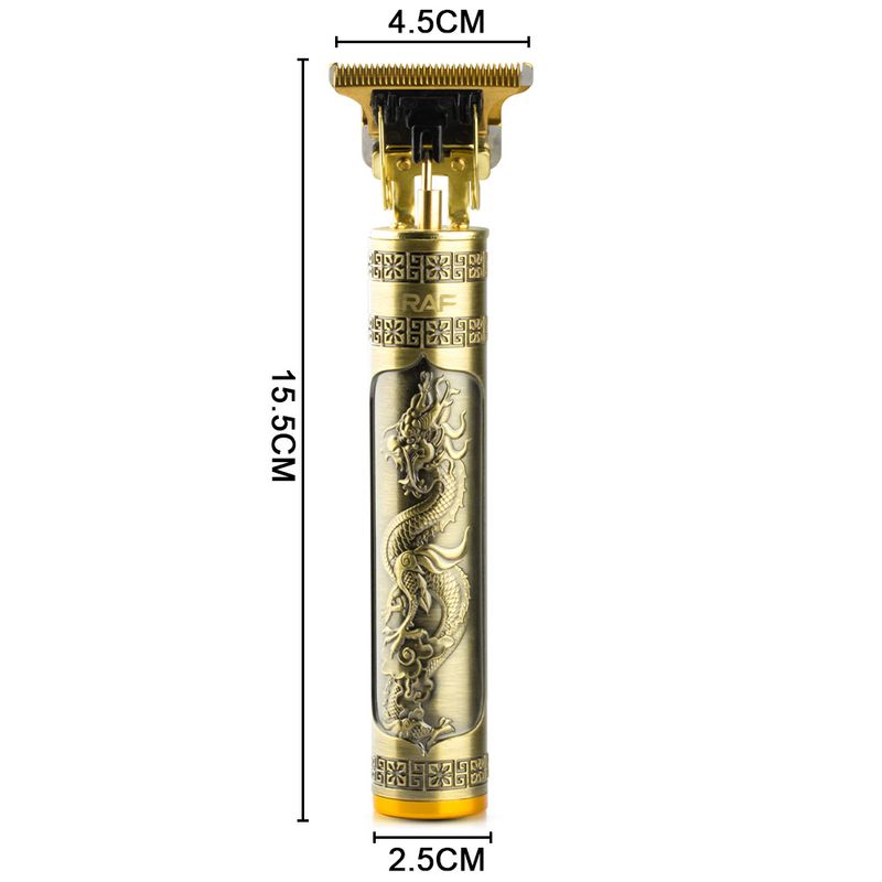 RAF Clipper Salon Engraving Multi-Function Hair Trimmer Oil Head Haircut Tool Parrucchiere_voghion.com