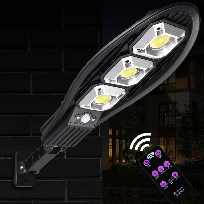 500 watt LED Solar Light Outdoor Solar Lamp Powered Sollys Vanntett PIR bevegelsessensor Gatelys for hagedekorasjon_voghion.com