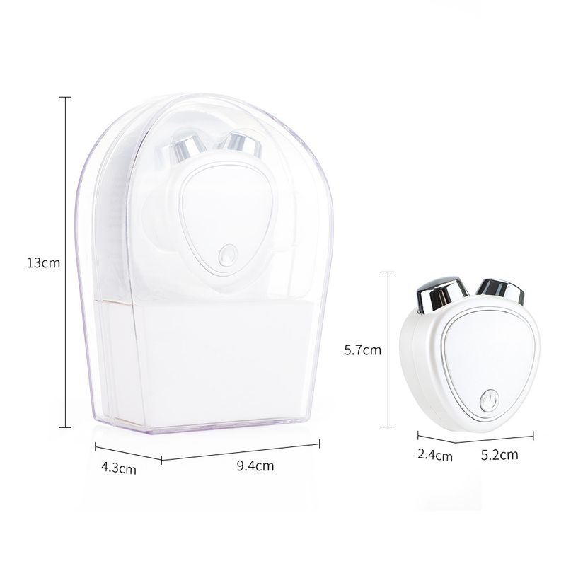 Micro current lifting, tightening, and rejuvenating the face, dual head for household massage, beauty instrument_voghion.com