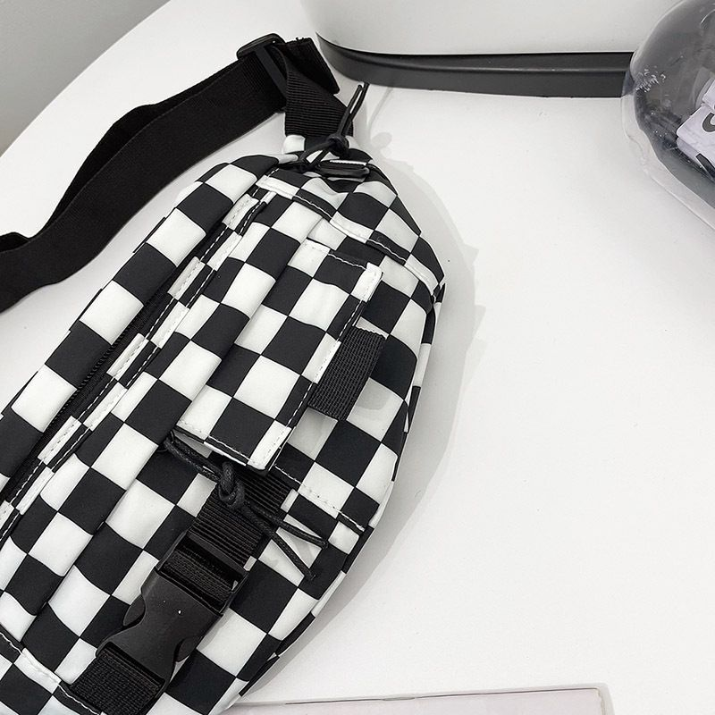 Sport Multifunktionale Outdoor Running Hüfttasche Freizeit Herren Verschleißfeste Brust Trendy Mobile Umhängetasche_voghion.com