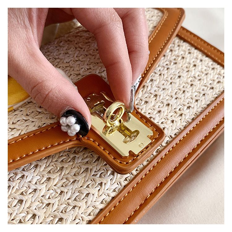 Damentaschen Geflochtene Kette Unterarmtasche Neue vielseitige Schulter-Umhängetasche Modische Nischendesign High-End-Damentasche_voghion.com