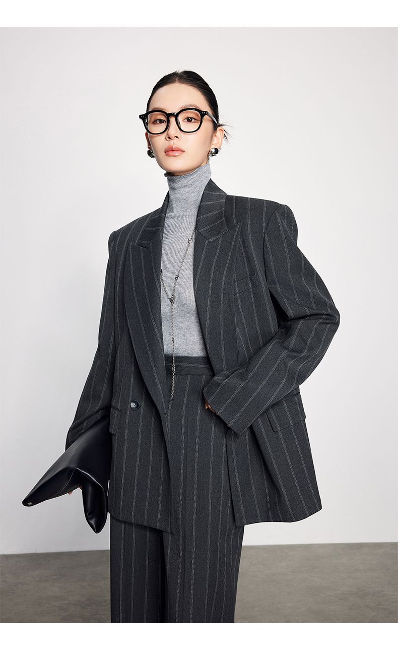 Women's Suit Set, Stylish High-End British Style Outfit, Premium Business Commuting Professional Spring And Autumn_voghion.com