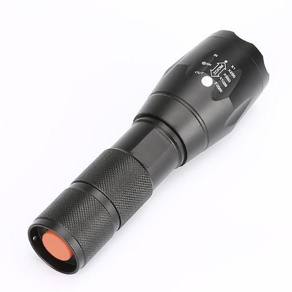 Portable Mini Flashlight LED ZOOM Torch Hunting Zoomable Flashlight Torch Light_voghion.com