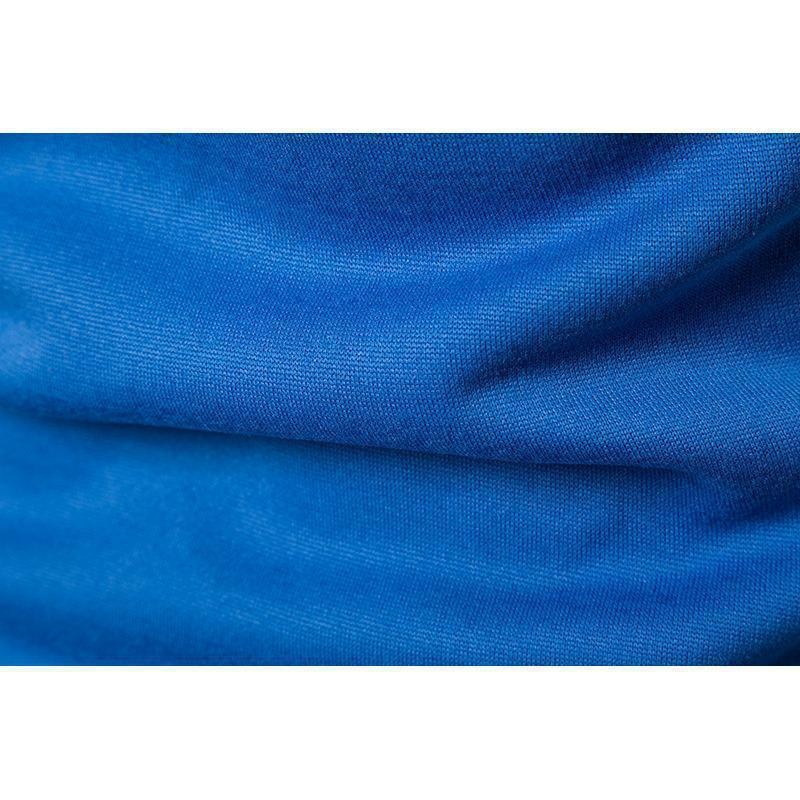 2023 Lente en herfst Nieuwe effen kleur fleece trui broek voor heren Casual Polka Dot rits sport hoedhoes_voghion.com