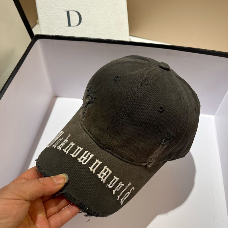 Street Spray farbige perforierte Baseball modische dreidimensionale gestickte Buchstaben, personalisierte Entenschnabelmütze,_voghion.com