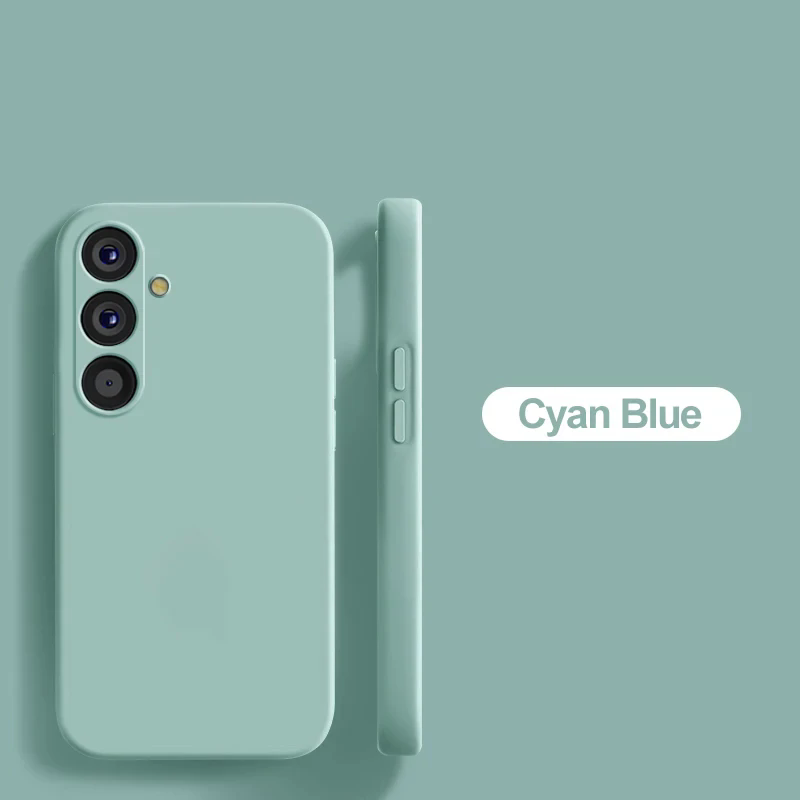 Camera Protect Soft Phone Case for  Galaxy A05 A15 A25 A35 A55 5G  Liquid Silicone Couples Cover A 15 4G A55 A25 Global_voghion.com