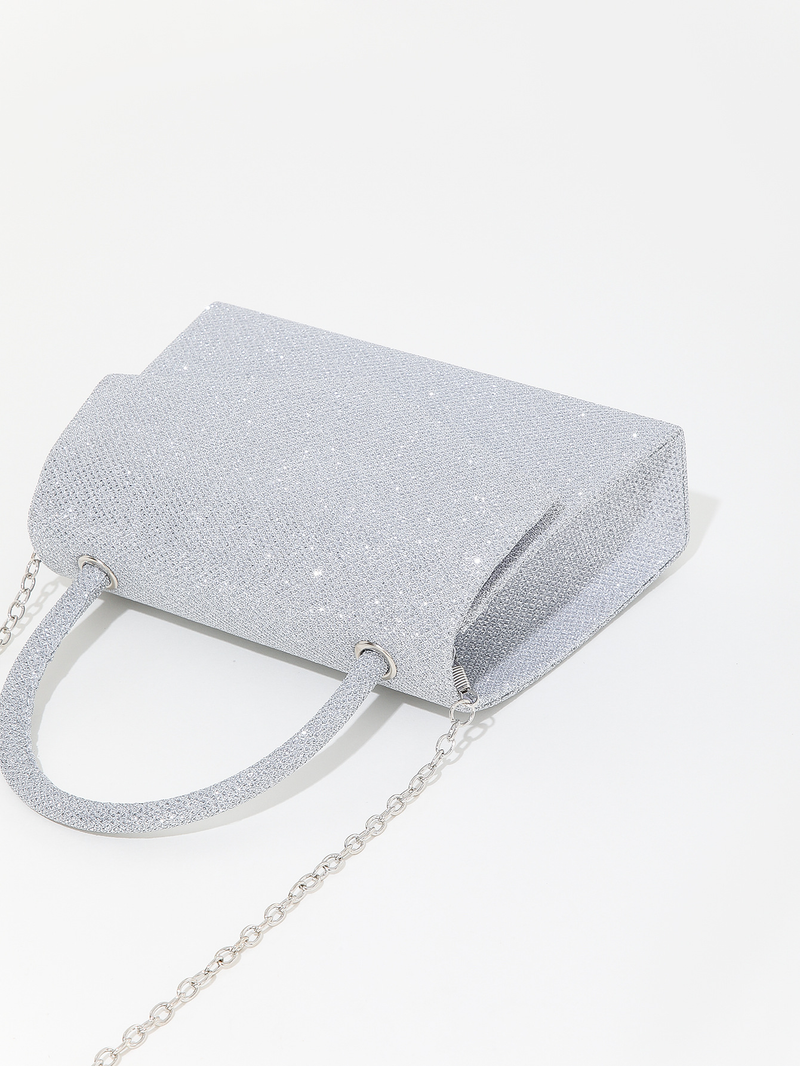 New Handheld Evening Dress Bag Mini Niche Fine Shiny Piece Handheld Banquet Diagonal Cross Banquet Bag_voghion.com