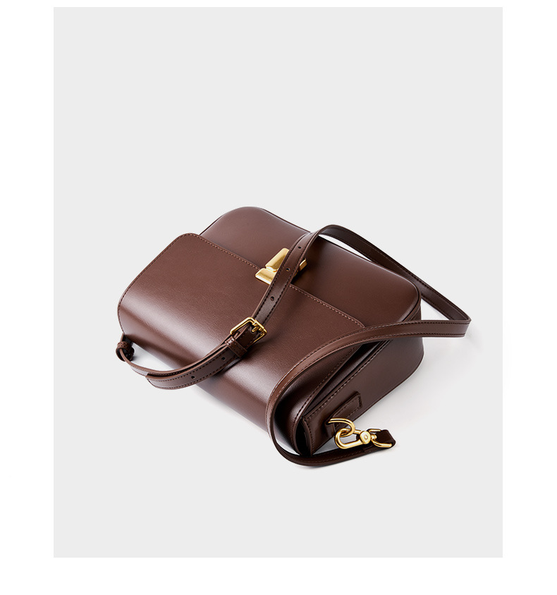 Borsa in vera pelle da donna, borsa a tracolla primaverile ed estiva, borsa a tracolla singola da donna, piccola borsa quadrata, borsa in pelle di mucca_voghion.com