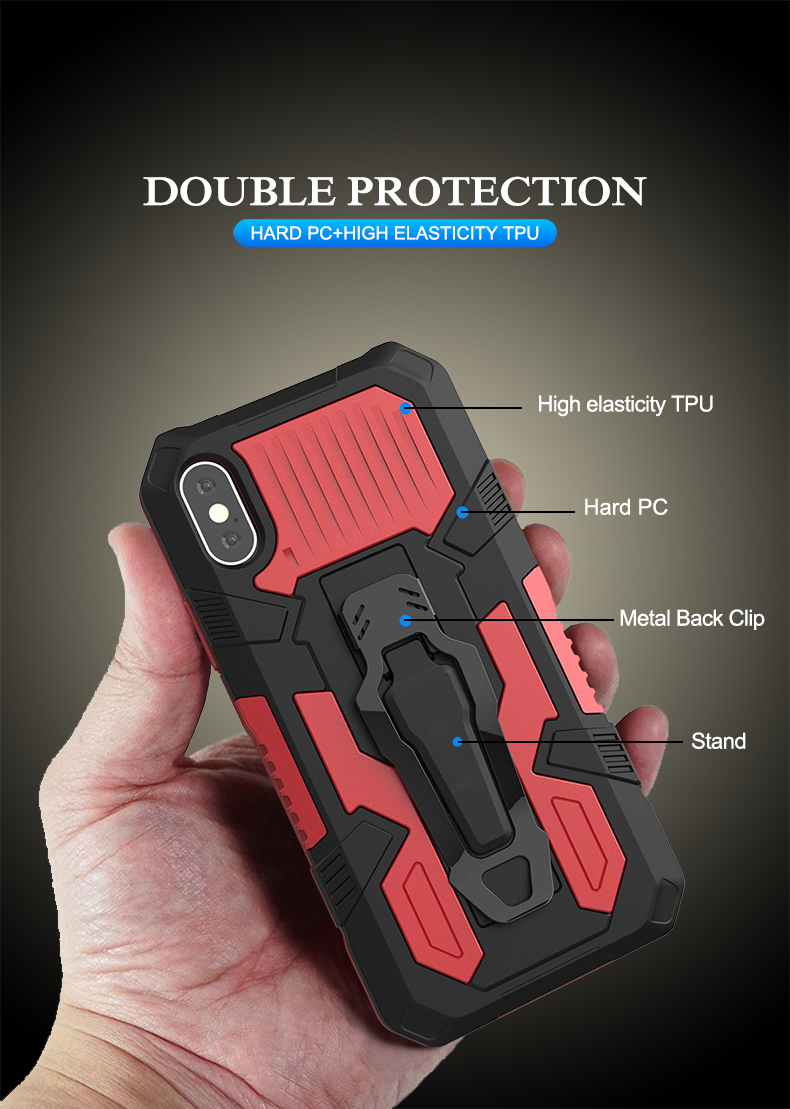 Pentru Xiaomi Poco X3 X4 Pro M3 F3 Mi 11T 10T Pro 11 Lite Husă Xiaomi Redmi Note 10 9 8 7 Pro 10S 9S Suport pentru telefon Clip de curea _voghion.com
