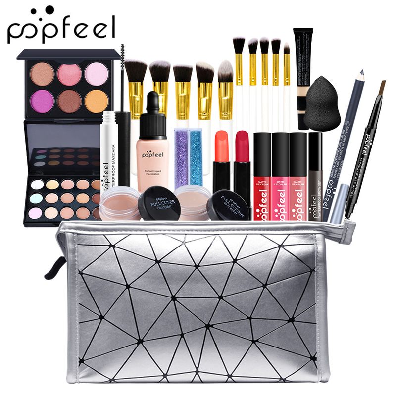 Sets POPFEEL Internet Celebrity Makeup Full Set Combination Female Students Men's Cosmetics KIT007_voghion.com