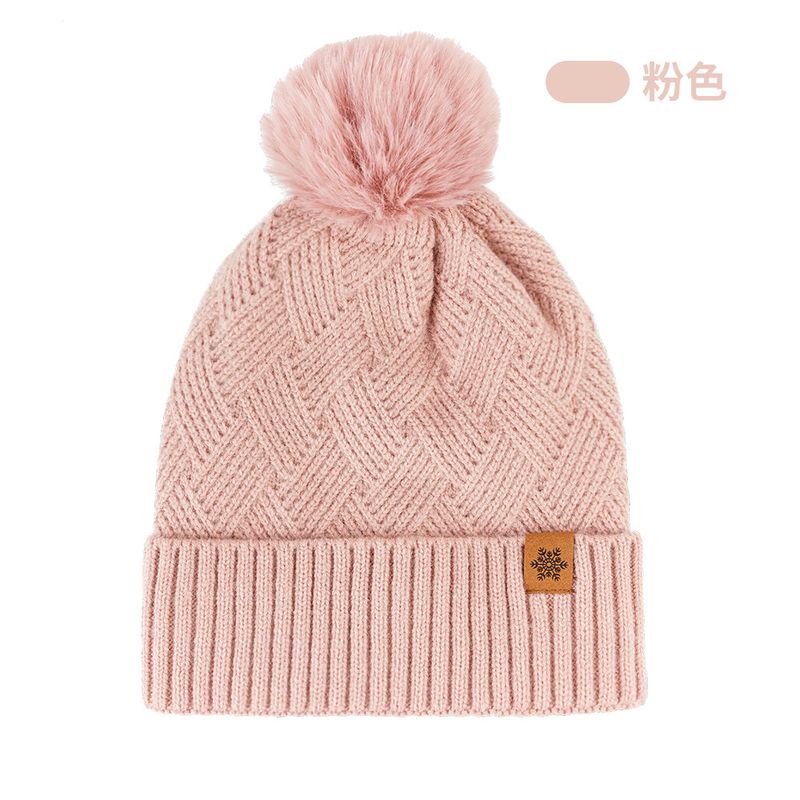 Schal Handschuhe Dreiteiliges Set Für Damen Herbst Winter Outdoor Warm Doppellagiges Garn Strickmütze_voghion.com