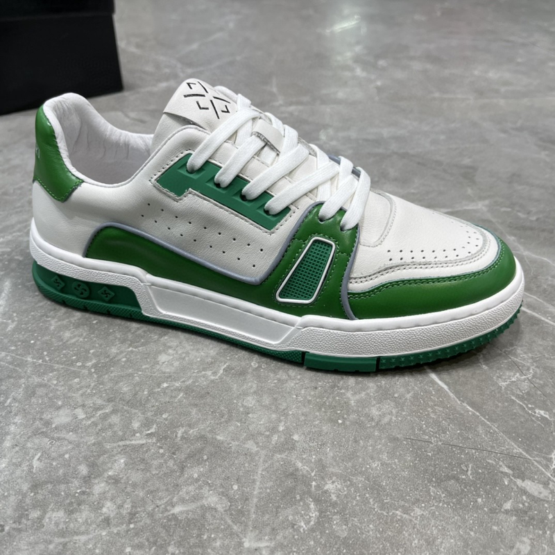 Origin genuine leather small white new product top layer cowhide panda board casual men's shoes_voghion.com