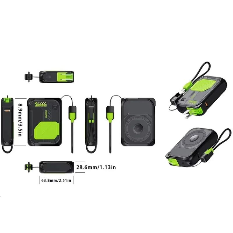 80000 MAh Tragbare Magnetbank PD20W Schnelllade-Mobilstromversorgung mit AC-Steckerladegerät für iPhone Samsung Xiaomi_voghion.com