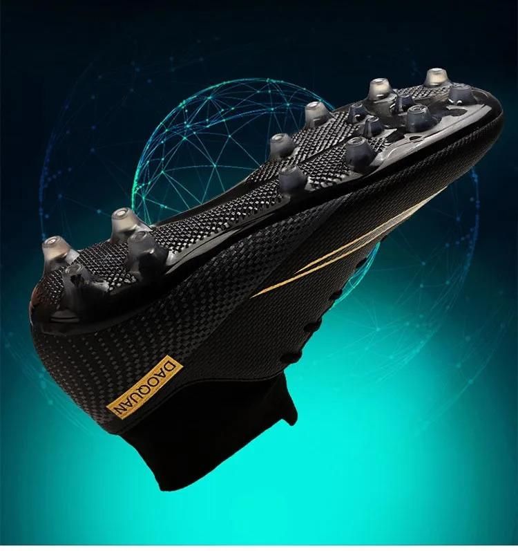 High top lange spikes fußball schuhe männer fußball stiefel große größe 35-47_voghion.com
