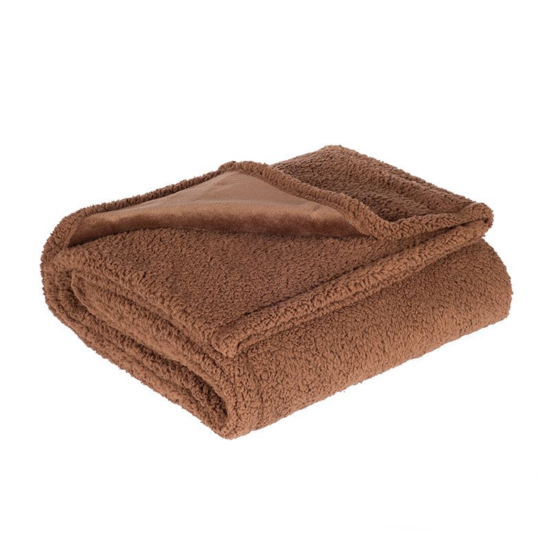 Coperta impermeabile anti-urina in pile di cotone e flanella, comoda e spessa, per letto per cani, accessori per animali domestici_voghion.com