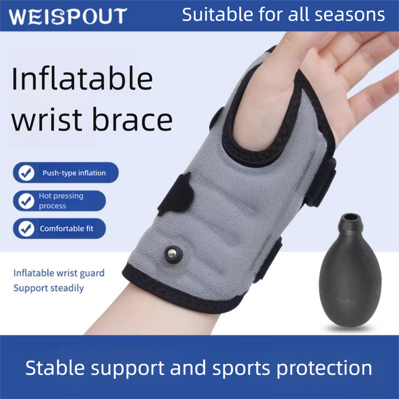 WEISPOUT New Inflatable Strap Sprain Tendon Sheath Sleeve Sports Wrist Support Labeling_voghion.com