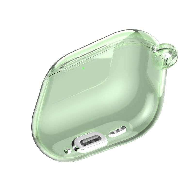Piemērots 2024. gada 4. modelim, jauns caurspīdīgs un vienkāršs TPU Bluetooth austiņu aizsargvāciņš_voghion.com
