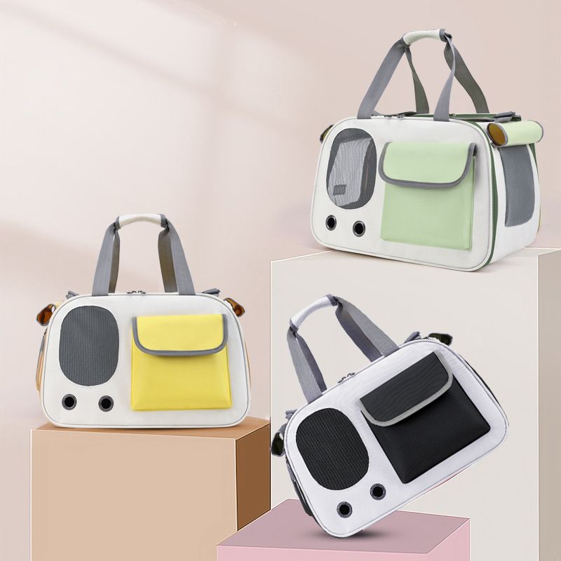 New Cat Portable Handbag Breathable Pet All-Season Universal Rolling Bag_voghion.com