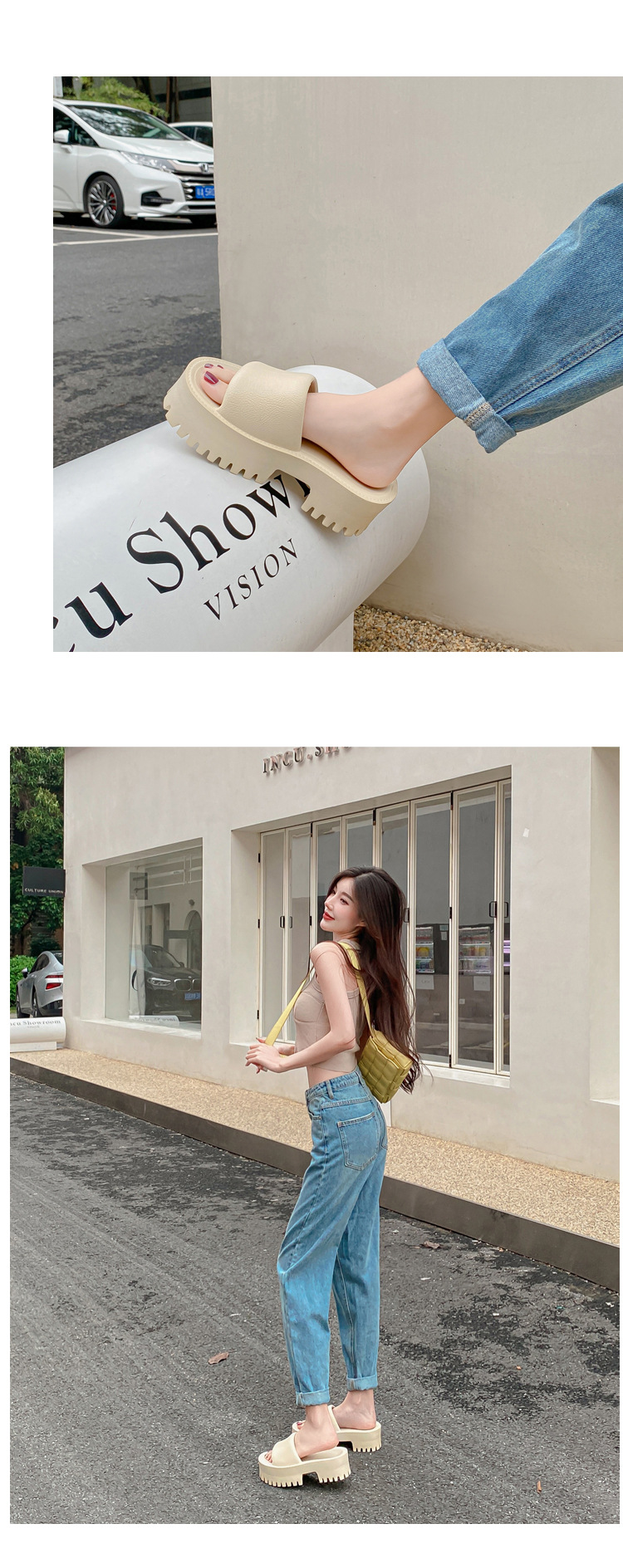 Women's Ladies Thongs Indoor Party Fabric Non-Slip_voghion.com