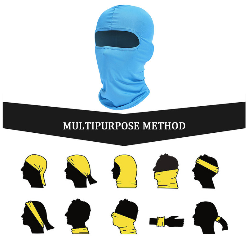Cykelkeps för män Balaclava Helmask Skidmask Huva Vandring Camping Jakt Taktisk Militär Airsoft Keps Cykel Hattar Hals_voghion.com
