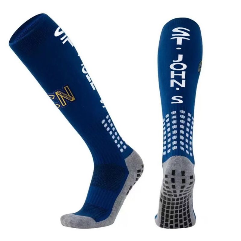 Professional Football Socks With Anti-Slip Silicone Grip, Over-the-Knee Breathable Sports Socks, Thick Terry Cushion For Enhanced Comfort_voghion.com