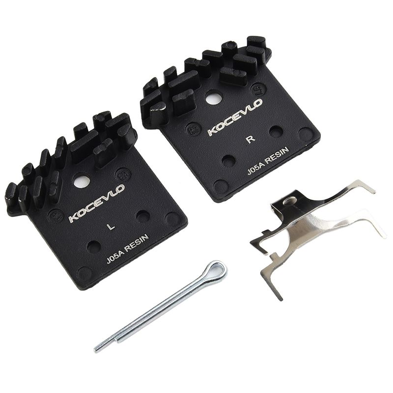 1 Pair Kocevlo L05A Resin ICE Pad Silent Effect For SHIMANO Road Disc Brake Wear Resistance Caliper Up L03A/L02A_voghion.com