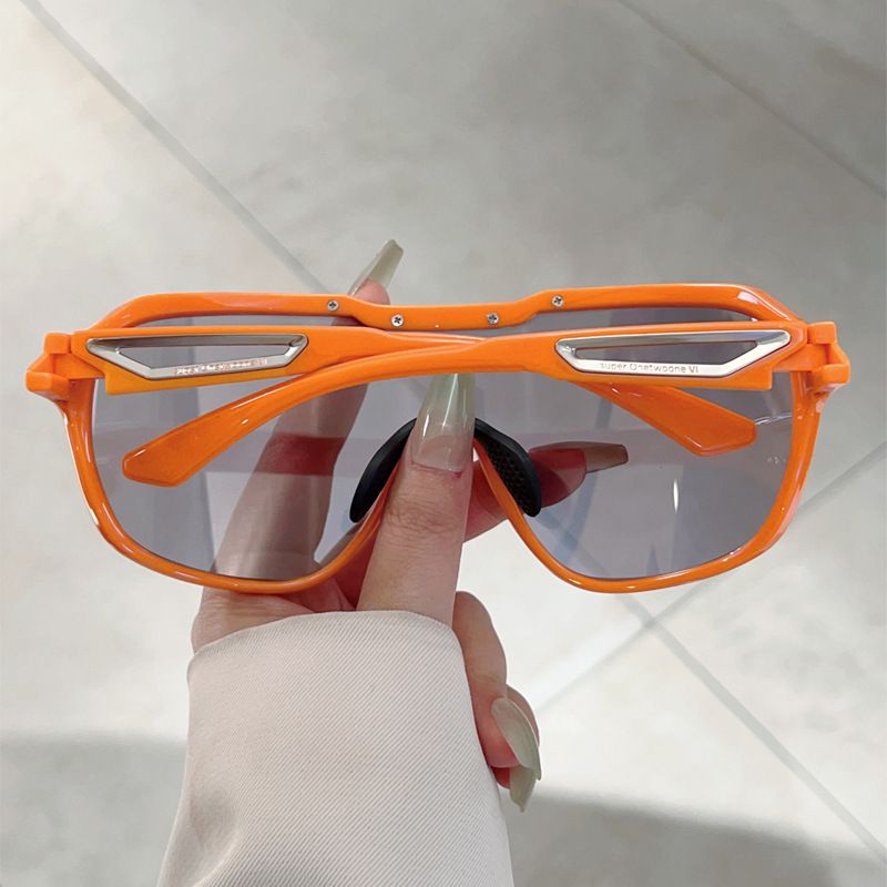 New Colorful Large Frame Integrated Outdoor Sports Cycling Sunglasses Mountaineering Skiing Windproof Goggles_voghion.com