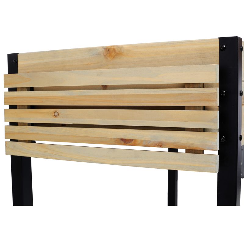 Raised Garden Bed, Metal Leg Wood Planter Boxes With Folding Storage Shelf,Elevated Planter Box For Growing Fresh Herbs, Vegetables, Flowers Great For Outdoor Patio, Deck, Balcony_voghion.com