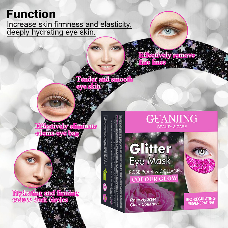 Starry GUANJING Collagen Sky and Moisturizing Nicotinamide Eye Brightening Mask_voghion.com