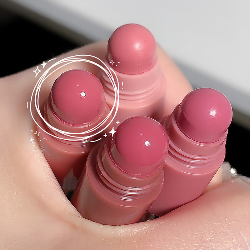 penna Rossetto opaco 4 colori in 1 rossetto rosa nudo opaco rossetto resistente all'acqua set di rossetti con penna conf_voghion.com