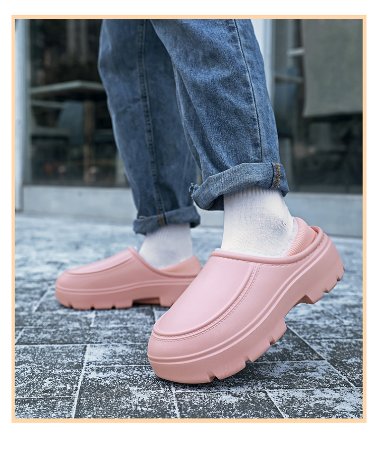 Women Slippers Cozy Warm Winter Slip On House Shoes Fluffy Soft Memory Foam Comfy Shoes_voghion.com