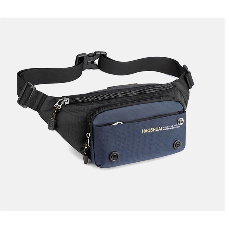 Neue multifunktionale Outdoor-Taille Casual Herren Brust Mode Trend Crossbody Reise kleine Tasche_voghion.com