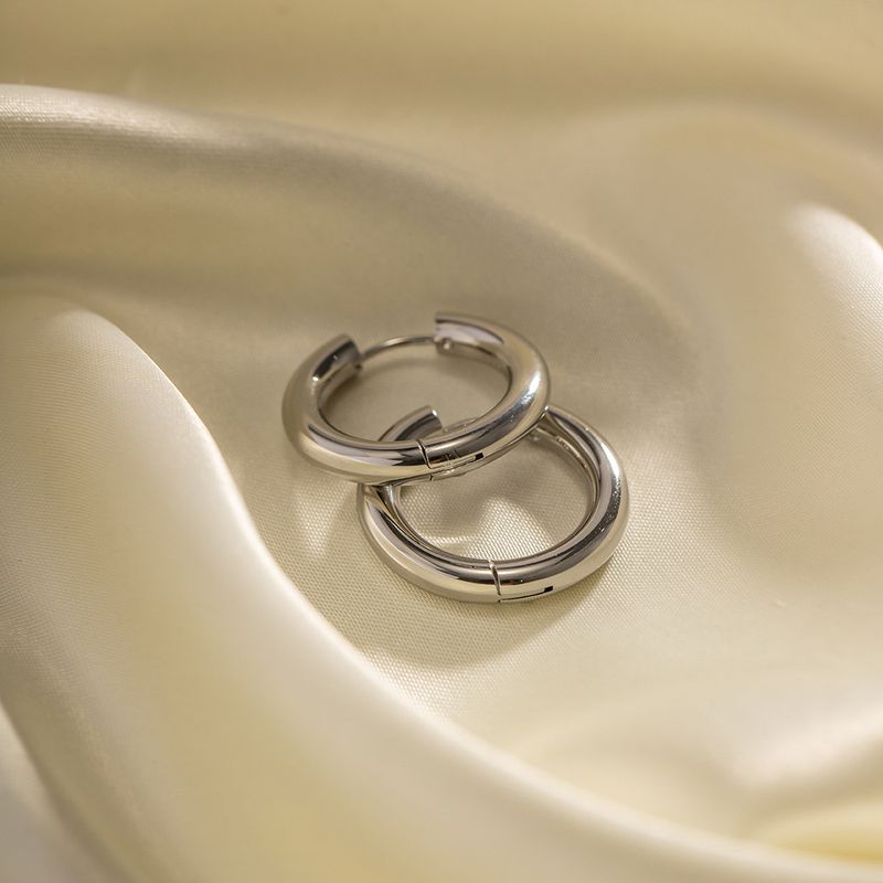 Gioielli di moda, orecchini da donna in acciaio inossidabile al titanio massiccio, accessori alla moda che non sbiadiscono_voghion.com