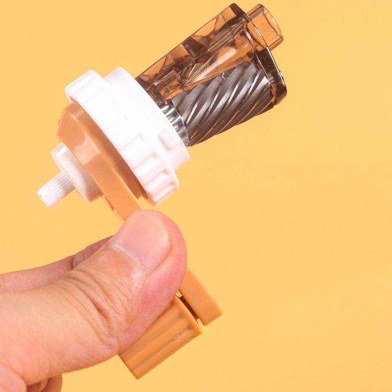 Automatic Pencil Sharpener - Capybara Design Electric Desk Mounted School Tool With Container EU_voghion.com
