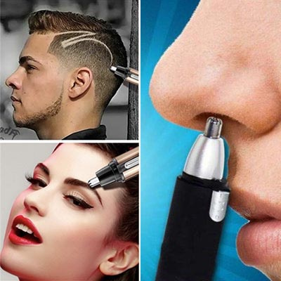 Neuer Trimmer für die Nase, elektrischer Nasenhaartrimmer, sichere Gesichtspflege, Rasiertrimmer für Nasentrimer, Make-up-Werkzeuge_voghion.com
