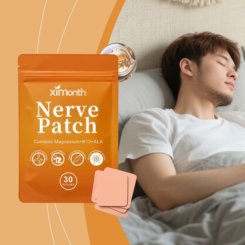 Ximonth Comfortable Body Care Nighttime Sleep Restful Lightweight Herbal Ingredient Patch_voghion.com