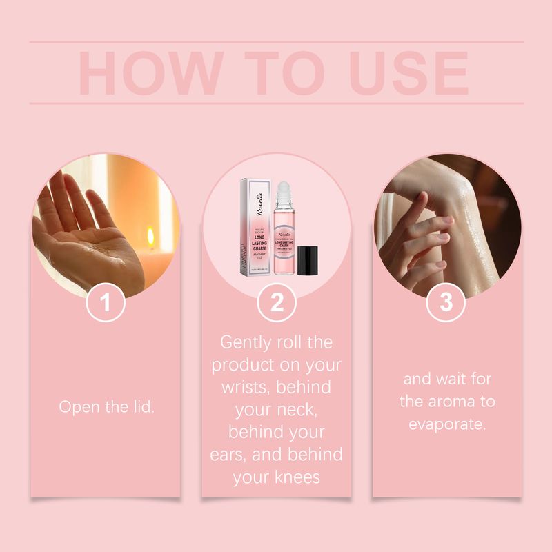 Women's Ball Perfume Leaves Fragrance Portable Rose Elegant Fresh Daily Small And Attractive Perfume_voghion.com