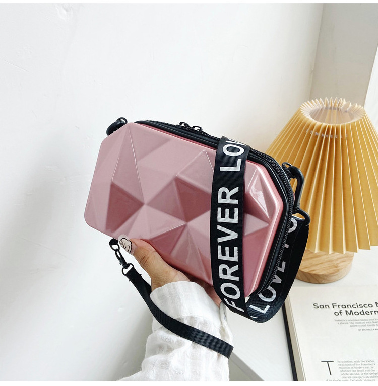 Mochila pequeña de un solo hombro con cremallera para mujer, bolso bandolera diagonal color caramelo, novedad de 2023_voghion.com