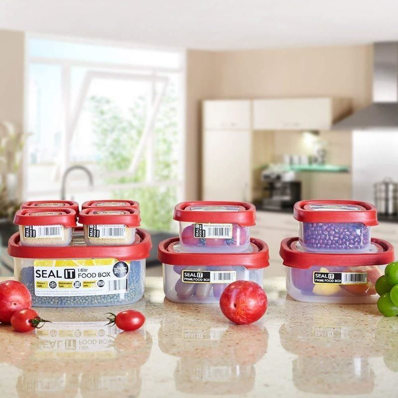 Food Storage Container Set with Easy Locking Lids_voghion.com