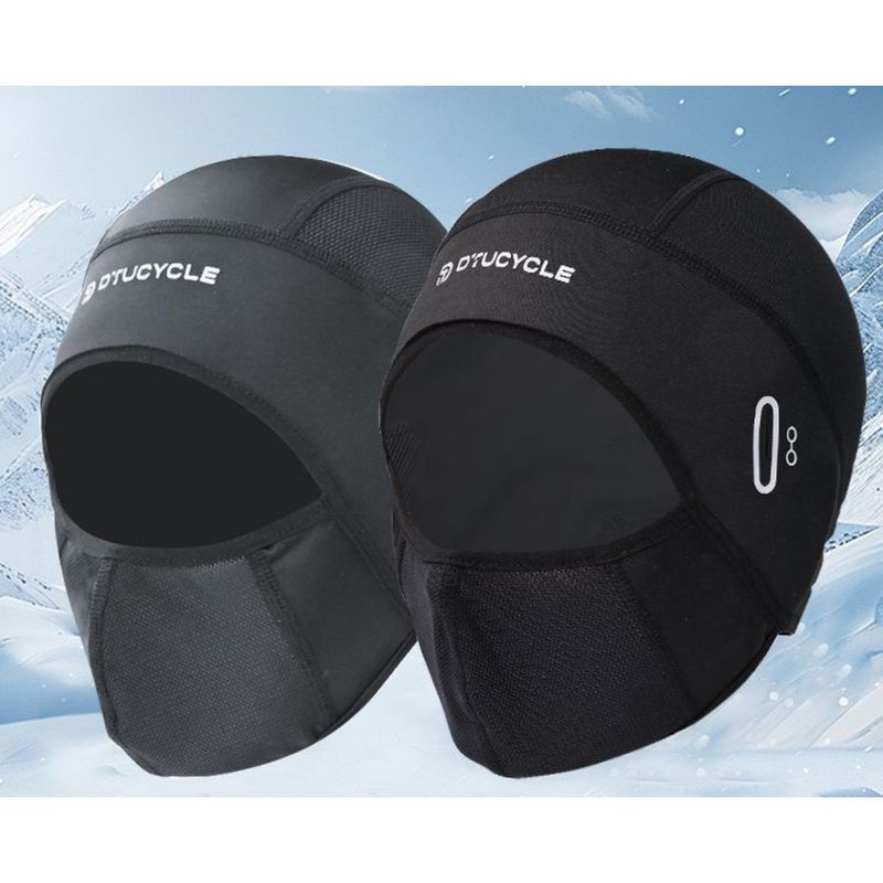 Winter Radfahren Kappe Universal Kopf Abdeckung Motorrad Helm Liner Winddicht Kalt-Beweis Gesicht_voghion.com
