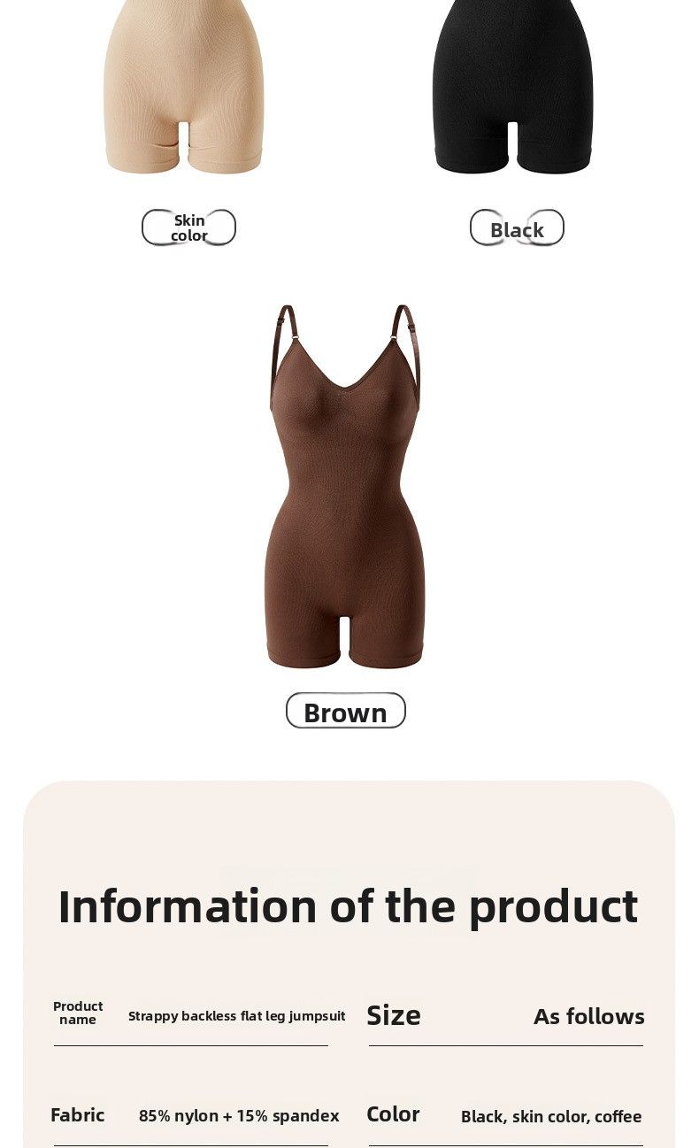 Canotta in un unico pezzo contenitiva per il controllo della pancia, per il sollevamento dei glutei, boxer da donna, taglie forti, transfrontaliere, europee e americane_voghion.com