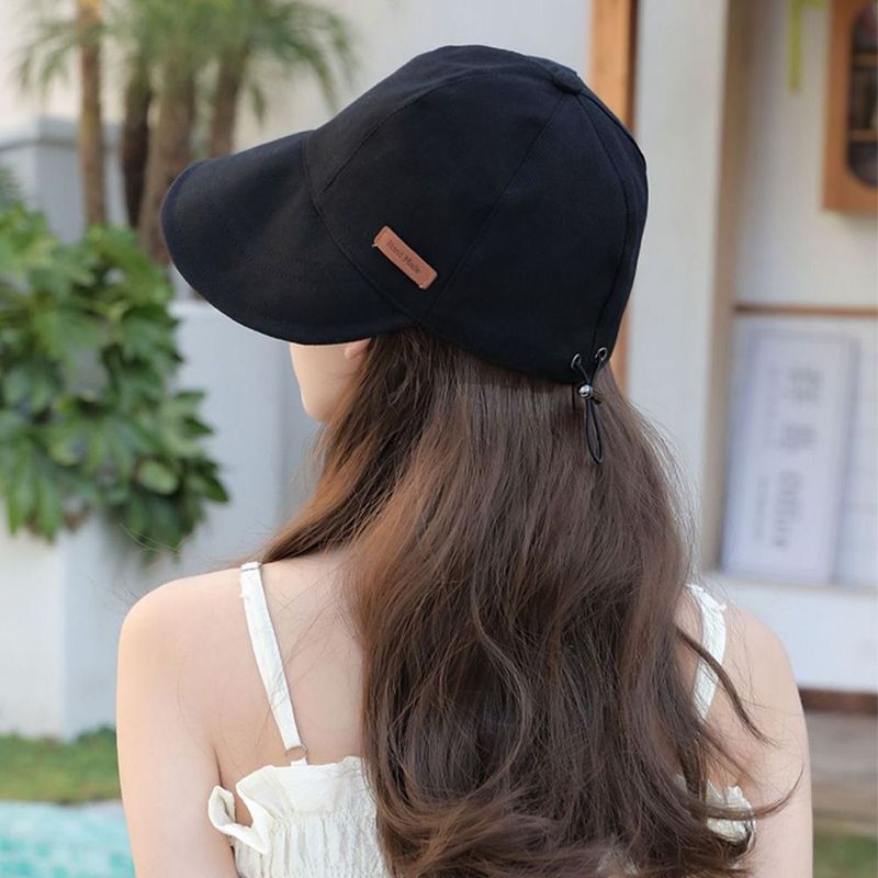 Cappello da sole pieghevole alla moda con tesa larga, coulisse, regolabile, per uomo e donna, cappelli da spiaggia, visiere estive ad asciugatura rapida, berretto da pescatore_voghion.com