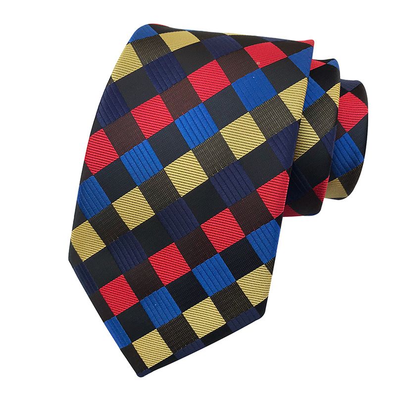 Cravatta casual formale da lavoro con motivo Paisley grande floreale 2025_voghion.com