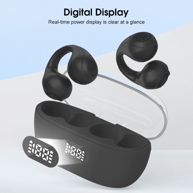 Born True Wireless Earbuds Mini-Kopfhörer Stereo-Kopfhörer Bluetooth 5.0 Sport-Ohrhörer Knochenleitungsköpfe_voghion.com