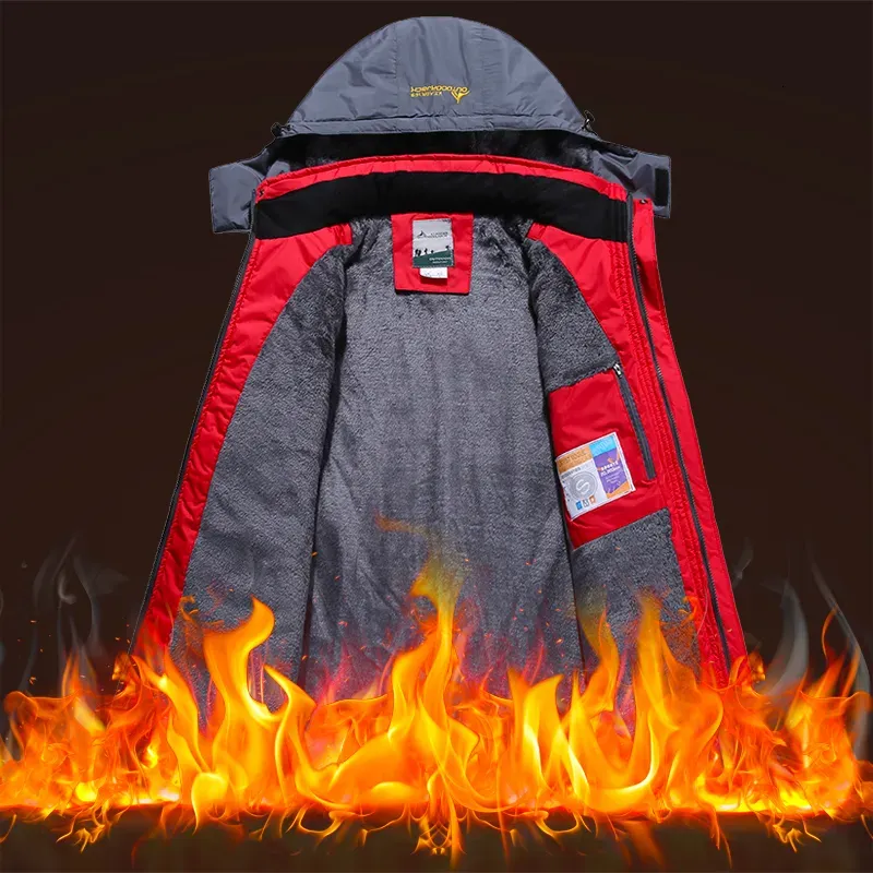 Winter Pants Men Ski Suit Set: Thickened Fleece Snowboard Jacket And Pants, Waterproof Windproof Snow Suits For Outdoor_voghion.com