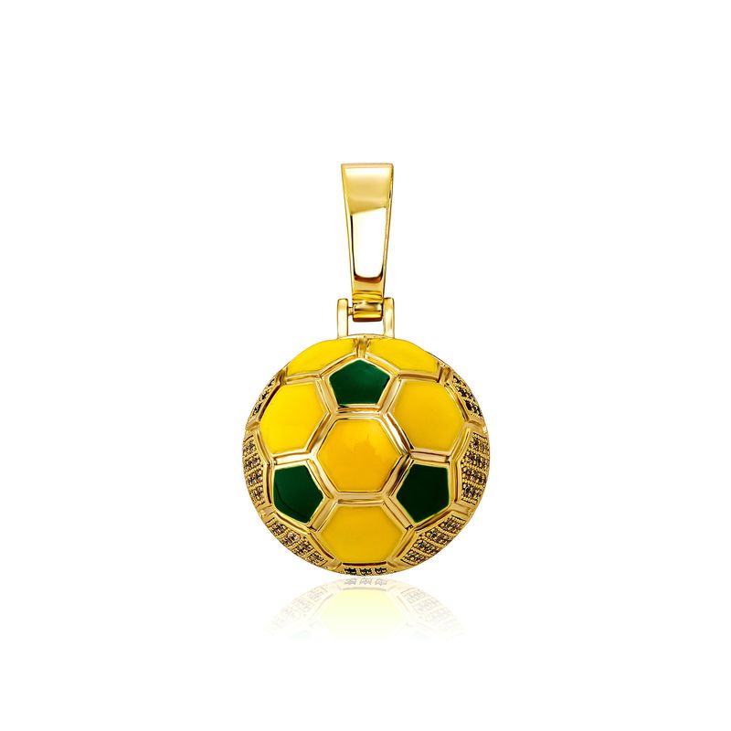 Charm Bracelets Football Team Color Matching Pendant Necklace Luminous Oil Drop Pentagram Bracelet Dopamine Accessories Trendy Jewelry_voghion.com