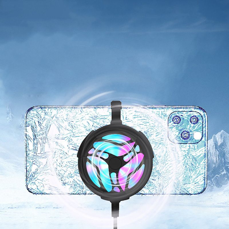 Telefon Kühler Lüfter Kühlkörper Spiel Kühler Universal Für Handy_voghion.com