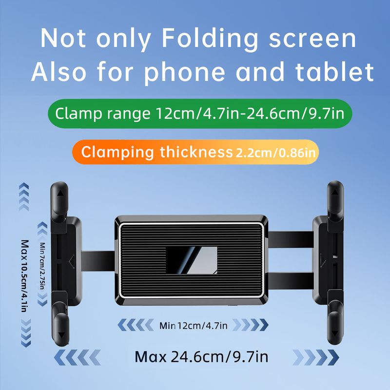 Mount, 360° Rotation Tablet Holder Stand, Sturdy Base, Kitchen Wall Mount Compatible With IPad/iPhone/All 4.7-15 Inch_voghion.com